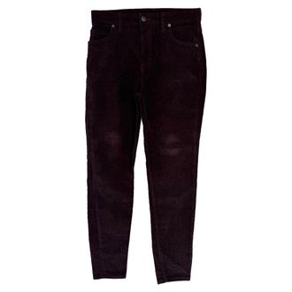 Patagonia Slim Fit Corduroy Pants in Maroon Cotton