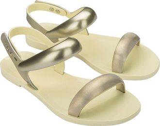 Melissa Eclipse Slingback Sandal in Beige/Gold at Nordstrom Rack, Size 10
