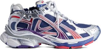 Balenciaga gradient runner sneakers - men - Leather/Rubber/Foam/Polyurethane/Polyester - 39 - Blue
