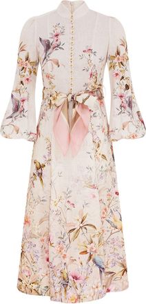 Zimmermann REBELLION BUTTON MIDI DRESS - Zimmermann - Woman