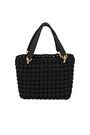 Themoir&egrave; Womens Kobo Knots Vegan Tote Bag In Black