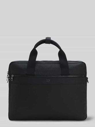 HUGO BOSS Laptoptasche in Lederoptik Modell QUANTIC_DOC CASE in Black, Gr&ouml;&szlig;e 1