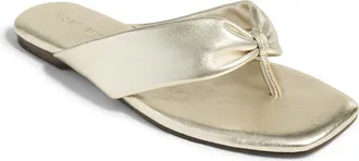 Yosi Samra Reece Thong Sandal in Gold at Nordstrom, Size 11