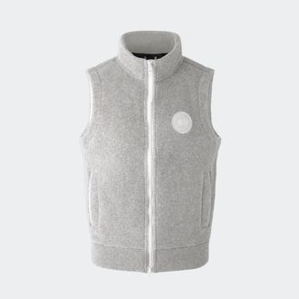 Canada Goose Mersey Vest Kind Fleece HUMANATURE (Men, Greige, L)