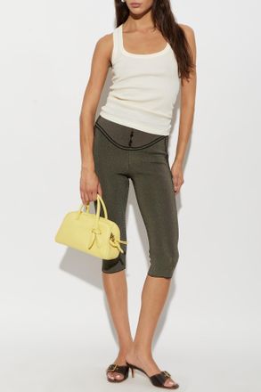 Jacquemus Serra Leggings, Womens, Grey
