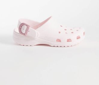 Crocs Zoccoli classici rosa chiaro con fibbia