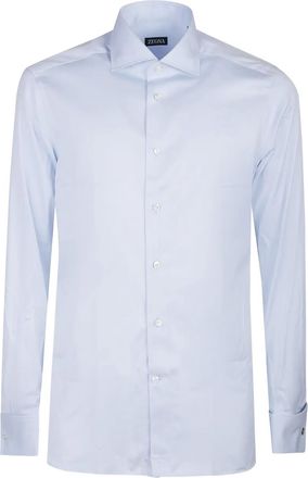 Ermenegildo Zegna Camicia a maniche lunghe - Blu