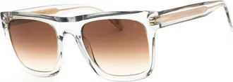 David Beckham DB 7000/S FLAT 063M HA Transparent Grey/Dark Brown Gradient