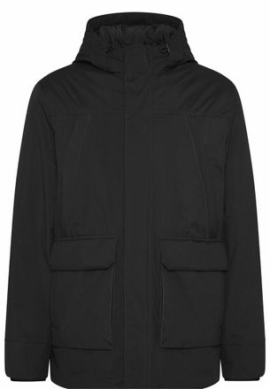 Bugatti Langjacke mit Kapuze mit Kapuze