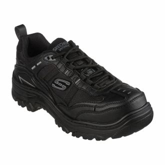 Skechers Mens Burgin Sawda Composite Toe Sneakers In Black