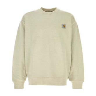 Carhartt Work in Progress Hoodies & sweatvesten, Heren, Beige, XL, Katoen, Vista Sweat