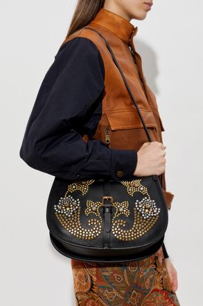 Etro Pony Medium Bag, Womens, Black