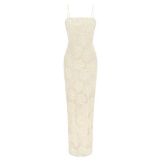Rotate Rotate Birger Christensen, Dames, Jurken, Wit, Maat: XS Viscose