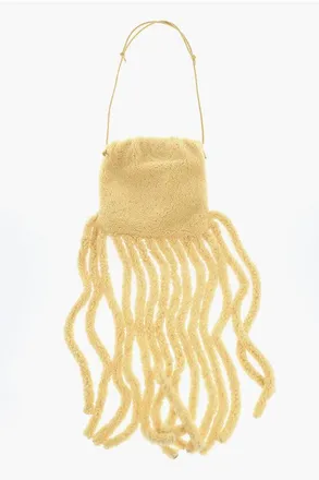 Bottega Veneta Shearling THE CURLY FRINGE Crossbody Bag size Unica