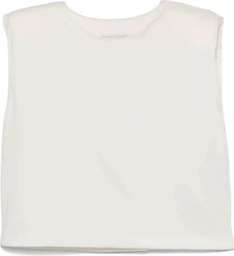 Iro Patoya Top - Dames - Tops zonder mouwen - Beige - XS - Polyester - Tops