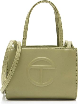 Telfar Faux Leather Small Shopping Tote
