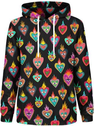 Mr. Gugu & Miss Go Mexican Hearts Hoodie