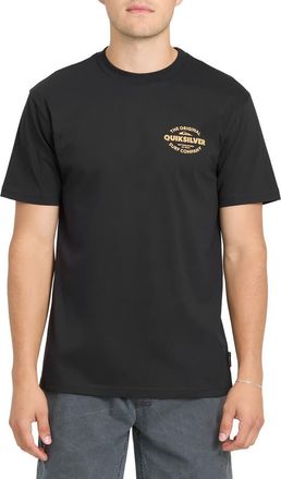 Quiksilver The Shed Short Sleeve Graphic T-Shirt in Black at Nordstrom, Size Xx-Large