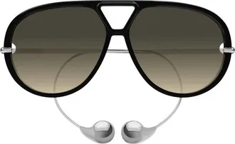Bottega Veneta BV1273S007 Sunglasses - Black