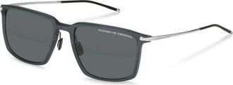 Porsche Design P8991 Zonnebrillen - Heren - Zonnebrillen - Blauw - 58 MM - Accessoires
