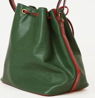 Louis Vuitton Pre-owned Bucket Bags, female, Green, Size: ONE SIZE Pre-owned Leather louis-vuitton-bags