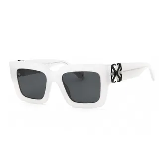 Off-white OERI14DMYSTIC0907 Square Full Rim Sunglasses - White