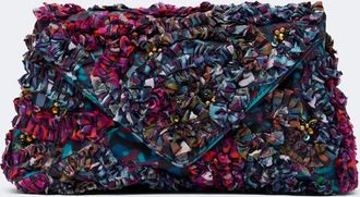Dries Van Noten Clutch bordado adornado