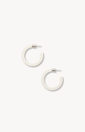 Machete Jewelry Mini Hoops in Milk Glass Matte at Nordstrom