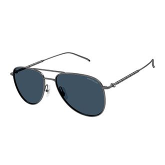 Montblanc MB0311S 003 Grey/Blue