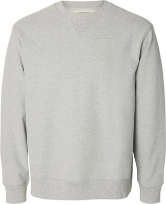 Selected Sudadera Slmrelaxgrant - Sweatshirts & Hoodies - Hombre - Gris - 2XL
