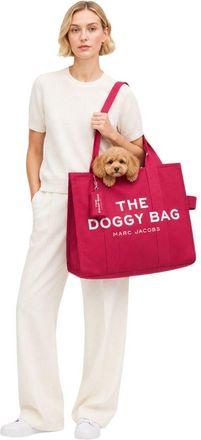Marc Jacobs Womens Tote Bag Fuchsia Cotton - Tote-Bags