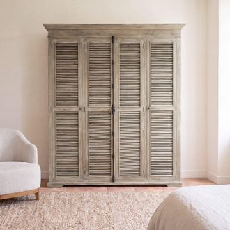 Maisons du monde Armario de mango y acacia 190 cm
