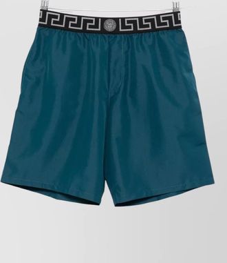 Versace printed swim shorts