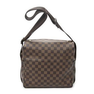 Louis Vuitton Pre-owned Womens Naviglio Shoulder Bag - Brown - One Size