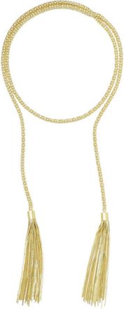 Adornia Tassel Wrap Necklace in Gold at Nordstrom Rack