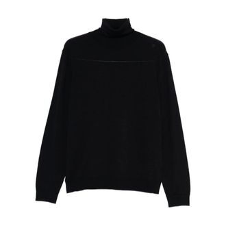 Daniele Fiesoli Turtlenecks, male, Blue, Size: 2XL Daniele Fiesoli Sweaters Blue