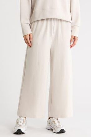 Zella Unwind Ottoman Ankle Pants in Grey Moonbeam at Nordstrom Rack, Size X-Large
