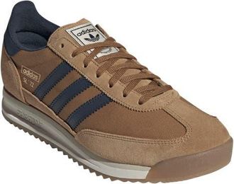adidas Gender Inclusive SL 72 RS Sneaker in Desert/Aurora Ink/Brown at Nordstrom, Size 11.5 Womens
