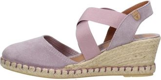 Verbenas Mila Espadrille - Dames - Sleehakken - Paars - 38 EU - Su&egrave;de - Schoenen