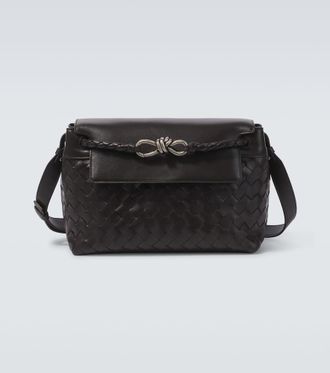 Bottega Veneta Andiamo Knot Small leather messenger bag