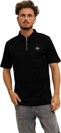 XPLCT Studios Plate Polo - Heren - Polos - Zwart - M - Katoen - Tops