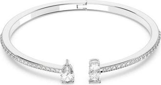 Swarovski Mesmera Attract Bangle Bracelet in Silver at Nordstrom, Size Small