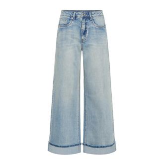 Gestuz Wide Jeans, female, Blue, W32 L32, Gzsara Wide Jeans