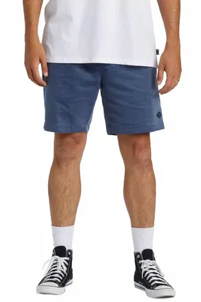 Billabong Larry Layback Cord Shorts In Slate Blue