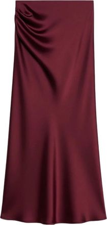 Pennyblack Pbparmony Rok - Dames - Midirokken - Rood - 2XS - Polyester - Rokken