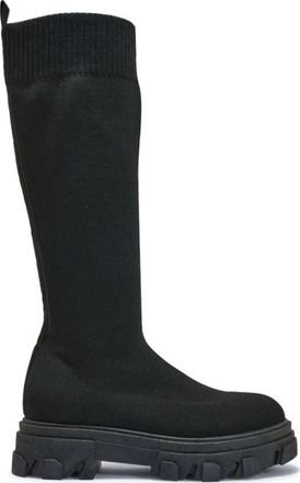 Truffle Zwarte enkellaarzen voor vrouwen - Dames - Hoge Laarzen - Zwart - 40 EU - Schoenen