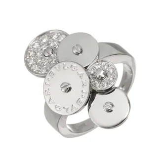 Bulgari White Gold (18K) Band Ring (Pre-Owned)