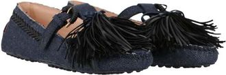 Tod's Womens Dark Blue Loafer, Size 7