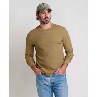 Toad & Co Framer 2 Long Sleeve Crew Top In Green