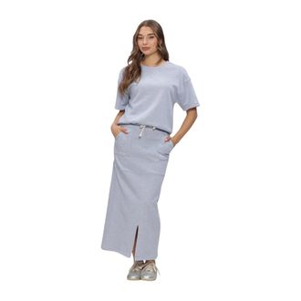 Nukus Nukus, Dames, Truien, Blauw, Maat: XS Katoen
